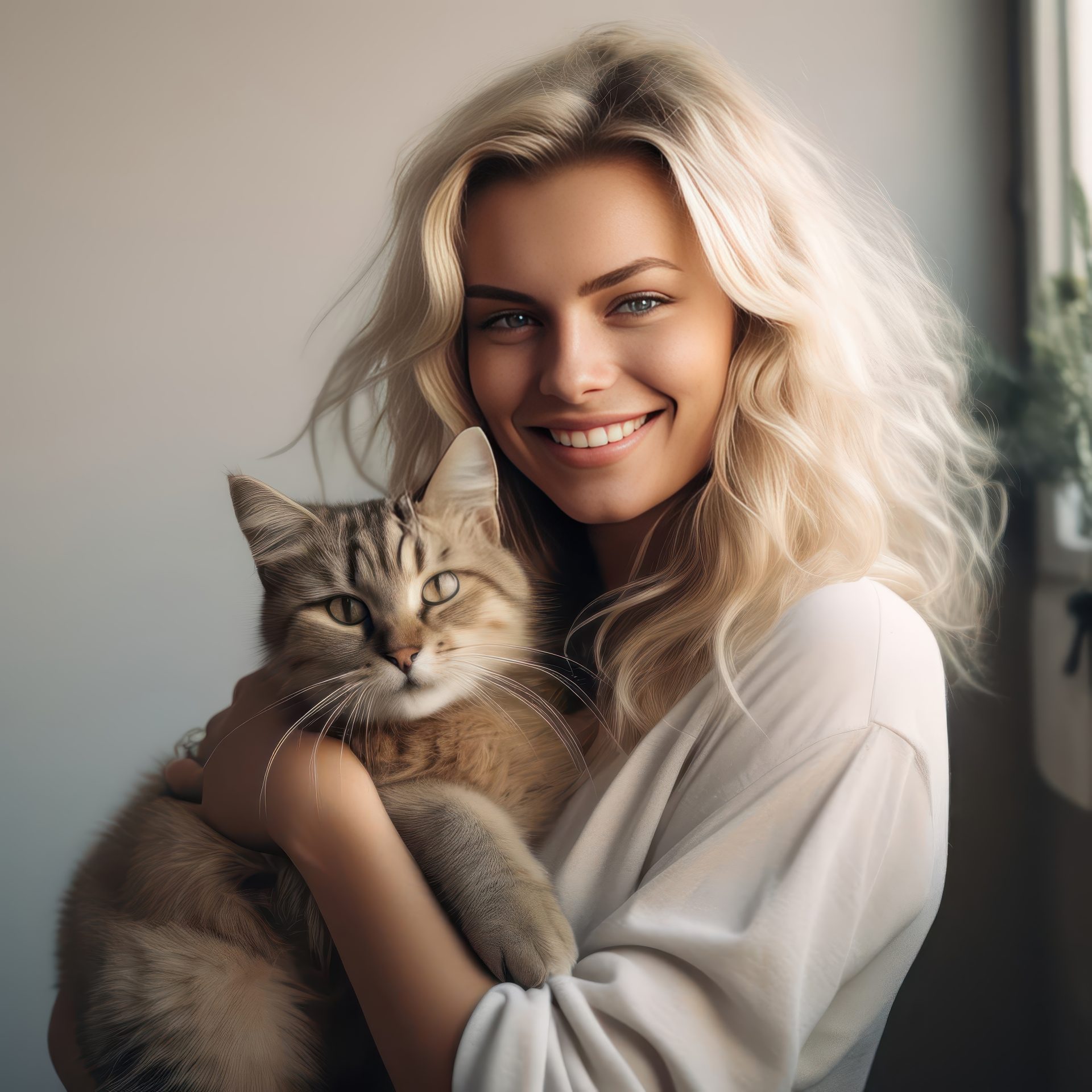 beautiful-blond-woman-holding-a-cat