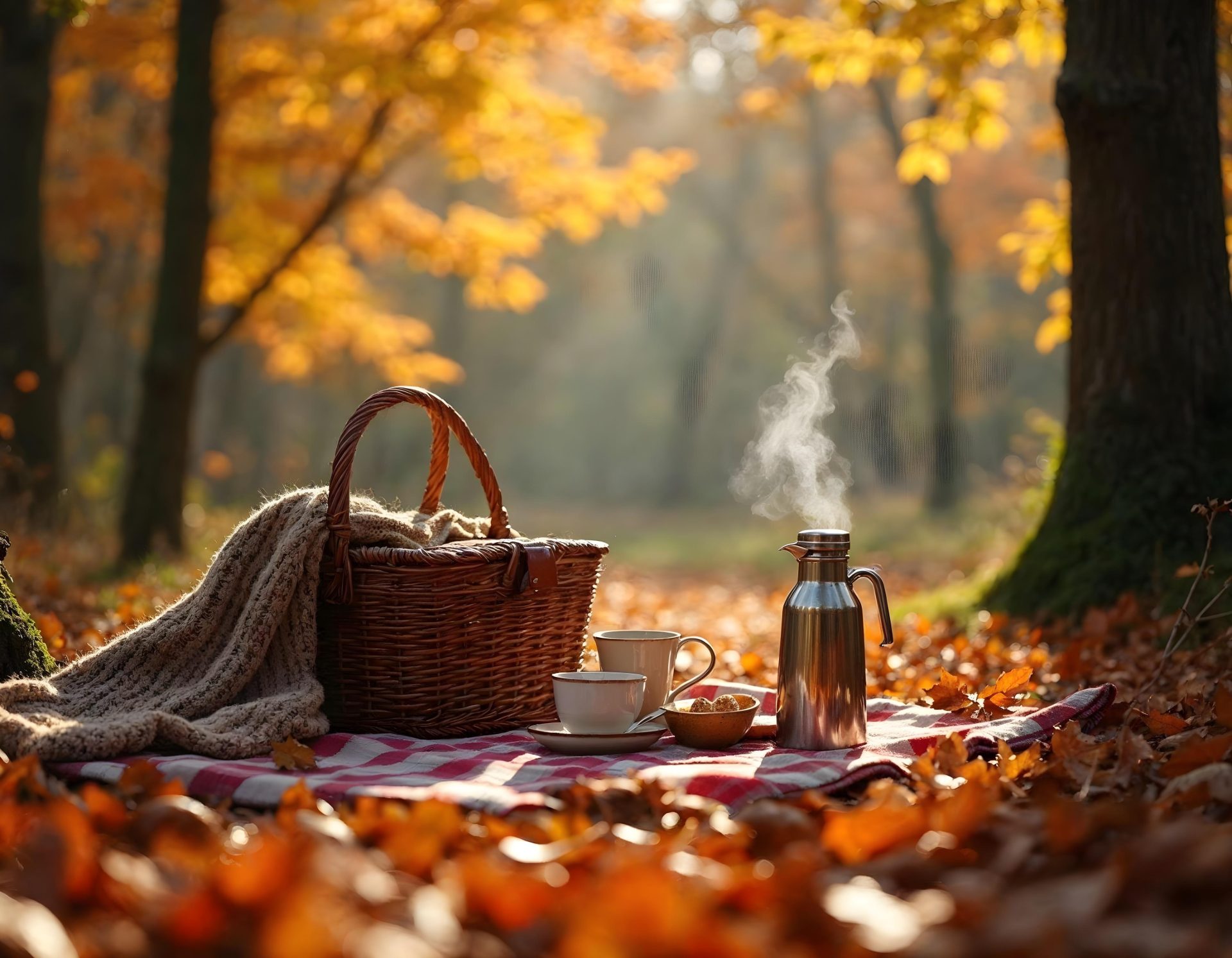 picnic-at-autumn-park-with-tea