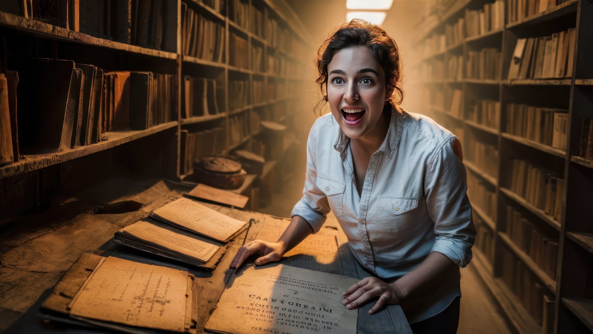 woman-in-library-screaming