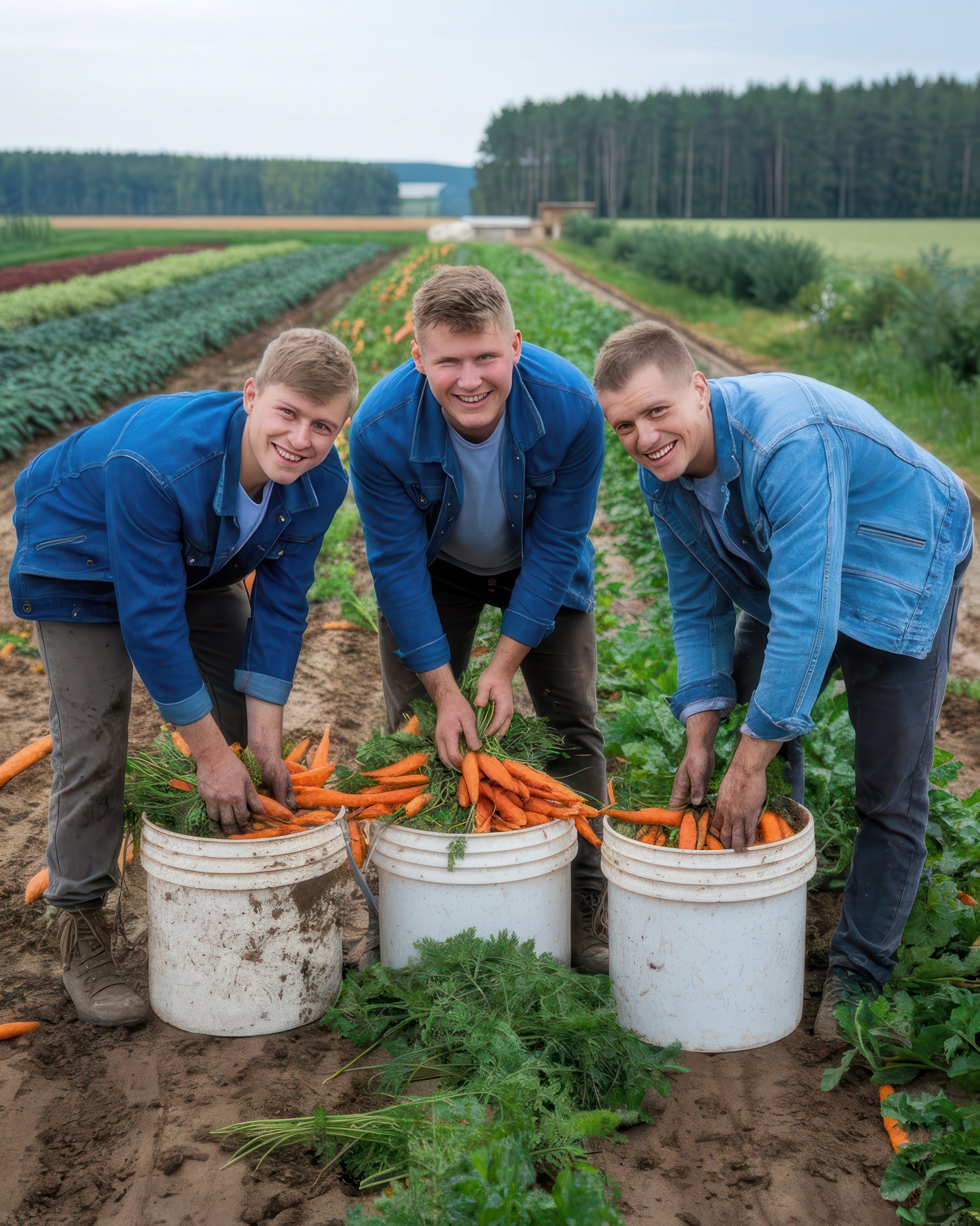 a-man-on-the-field-harvesting-carrots-farming