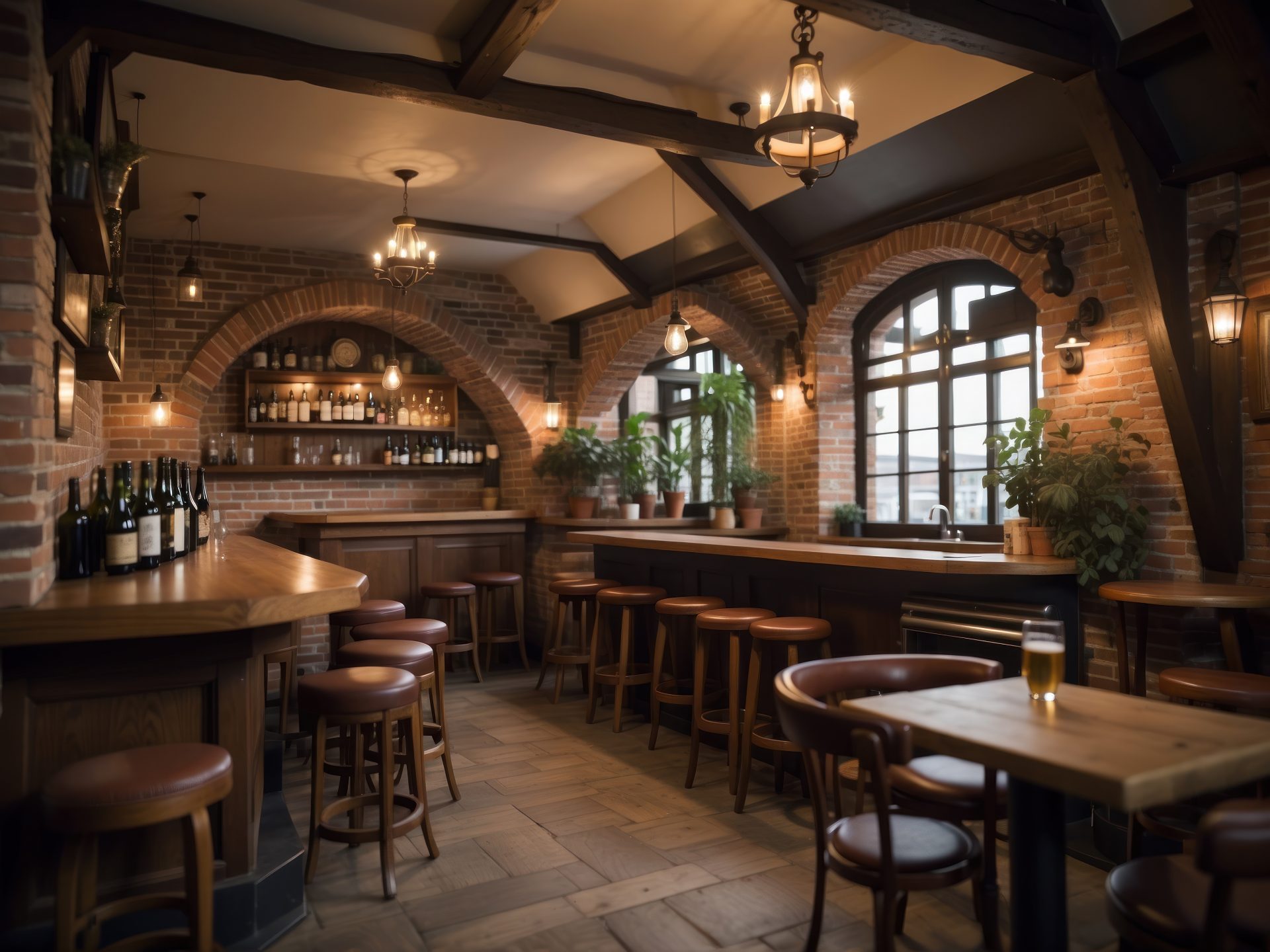 a-pub-bar-interior-with-berr-wine-and-alcohol